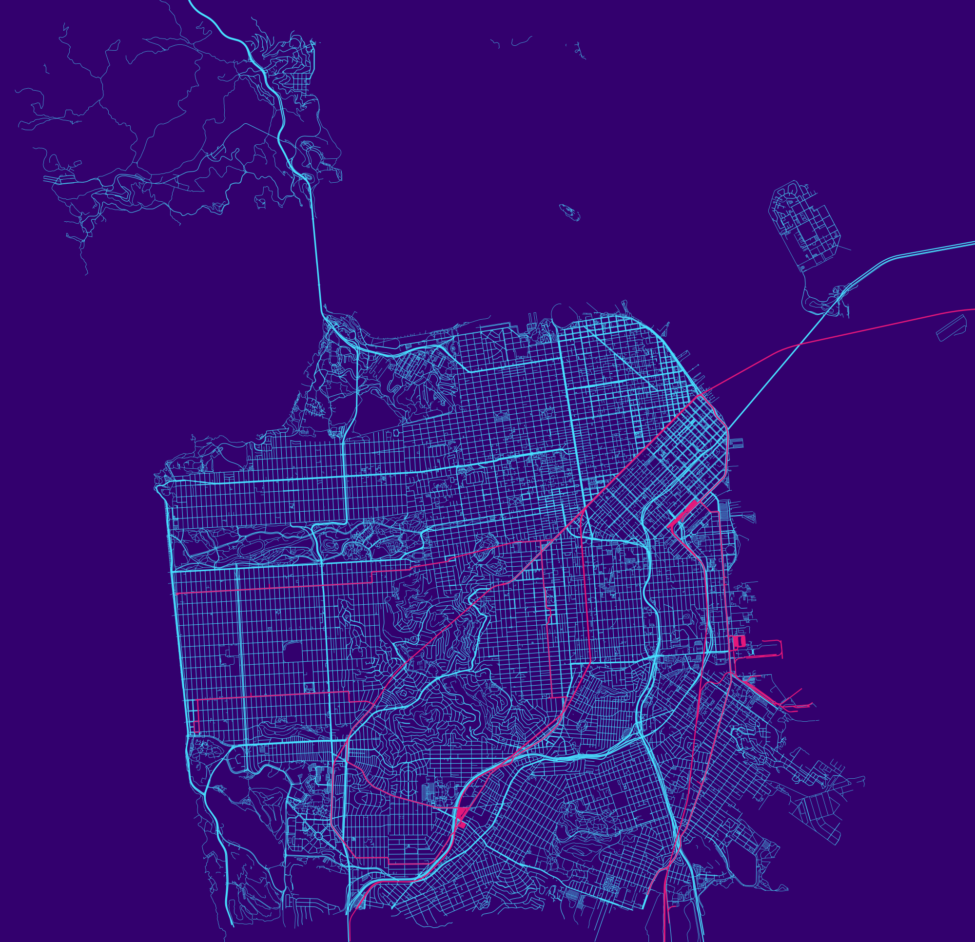 San Francisco — Neon